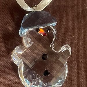 Swarovski Snowman ornament